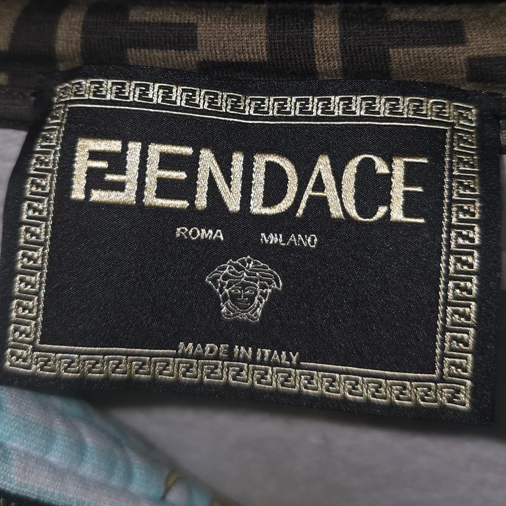Versace Fendi X Versace MultiColor Cotton Very good - Inside View