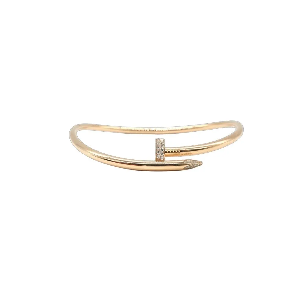 Cartier Juste Un Clou Necklace, Large Model, 18k Yellow Gold, Diamonds 197.2g