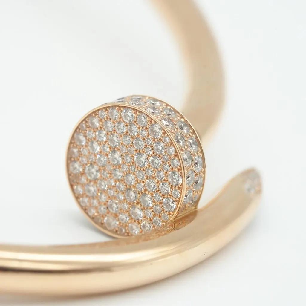 Cartier Juste Un Clou Necklace, Large Model, 18k Yellow Gold, Diamonds 197.2g Gold Gold Very good - Inside View