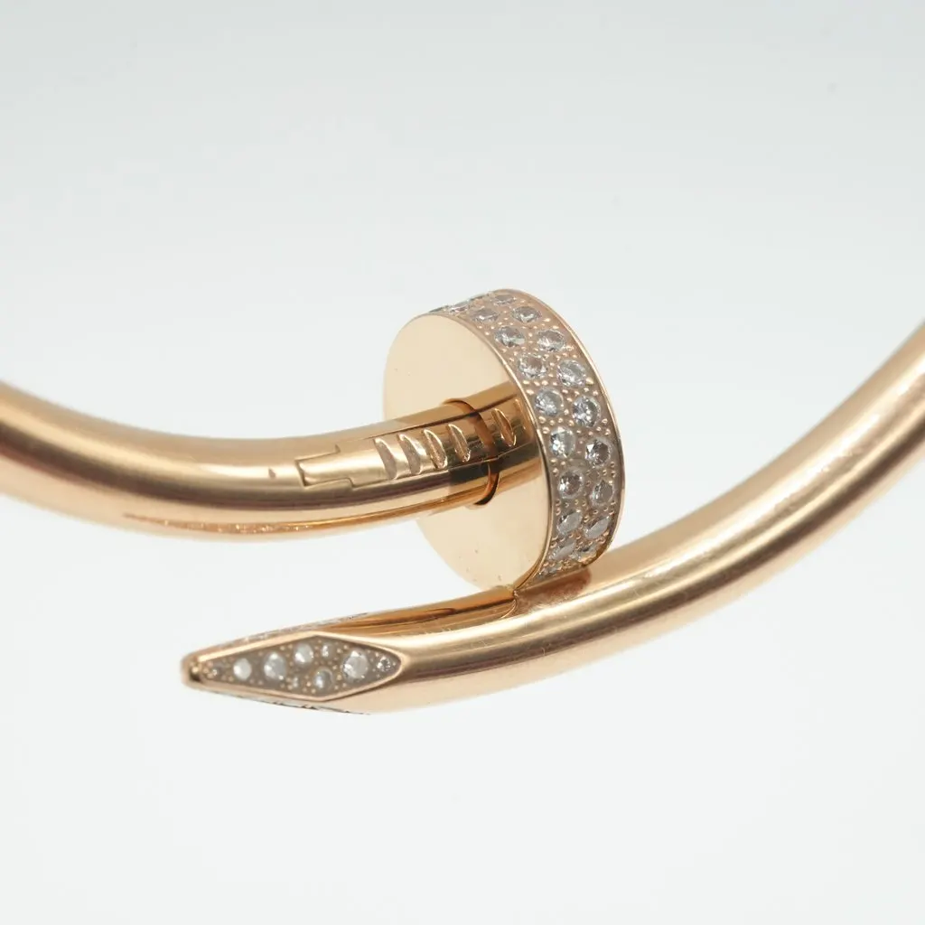 Cartier Juste Un Clou Necklace, Large Model, 18k Yellow Gold, Diamonds 197.2g Gold Gold Very good - Box View