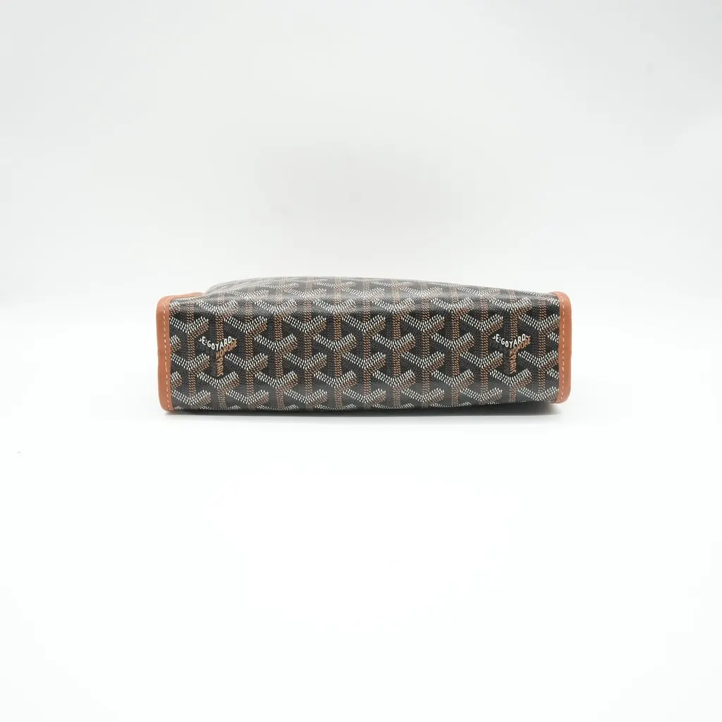 Goyard Jouvence MM Toiletry Brown Bag Black & Tan Brown Canvas Very good - Inside View