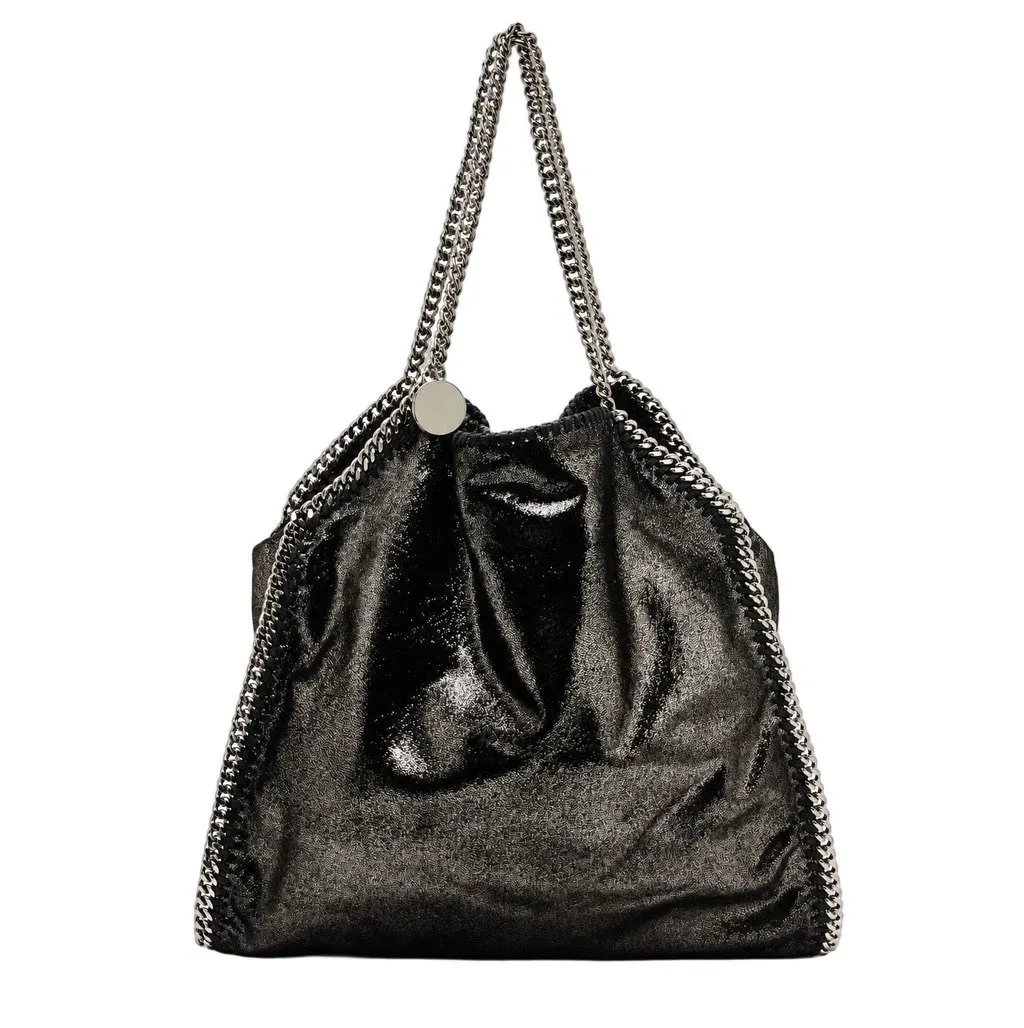 Stella McCartney Falabella Black Suede Never worn - Front View