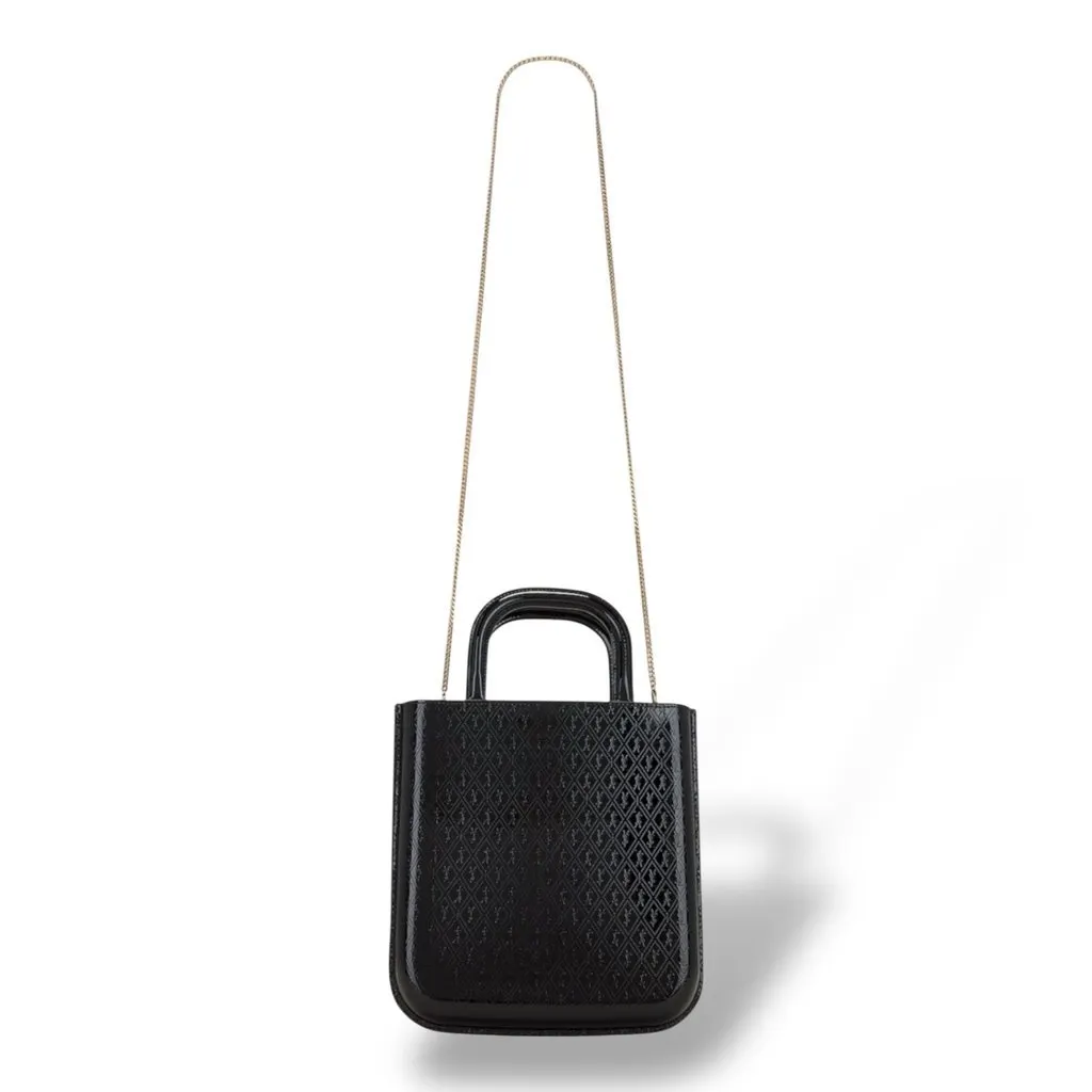 Saint Laurent Saint Laurent Shopping Mini Black Leather Never worn, with tag - Back View