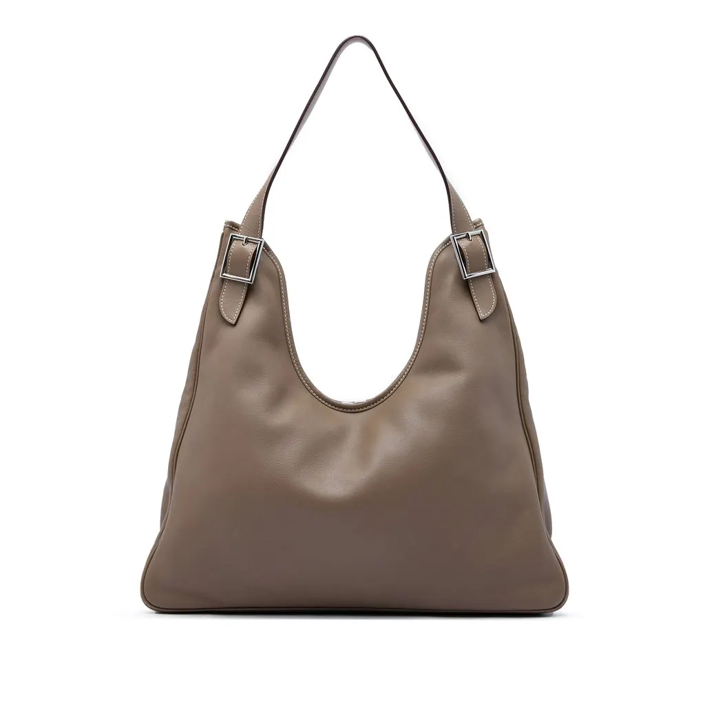 Hermès Swift Massai Cut 40 Brown Leather Very good - Front View