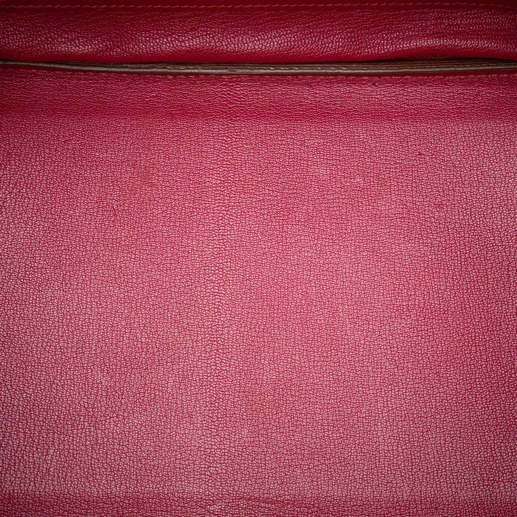 Hermès Togo Birkin Retourne 35 Red Leather Very good - Model View