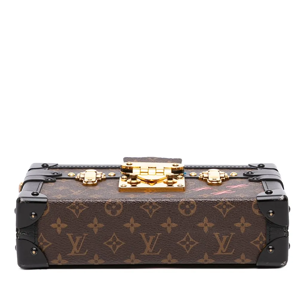 Louis Vuitton Monogram Petite Malle Brown Very good - Inside View