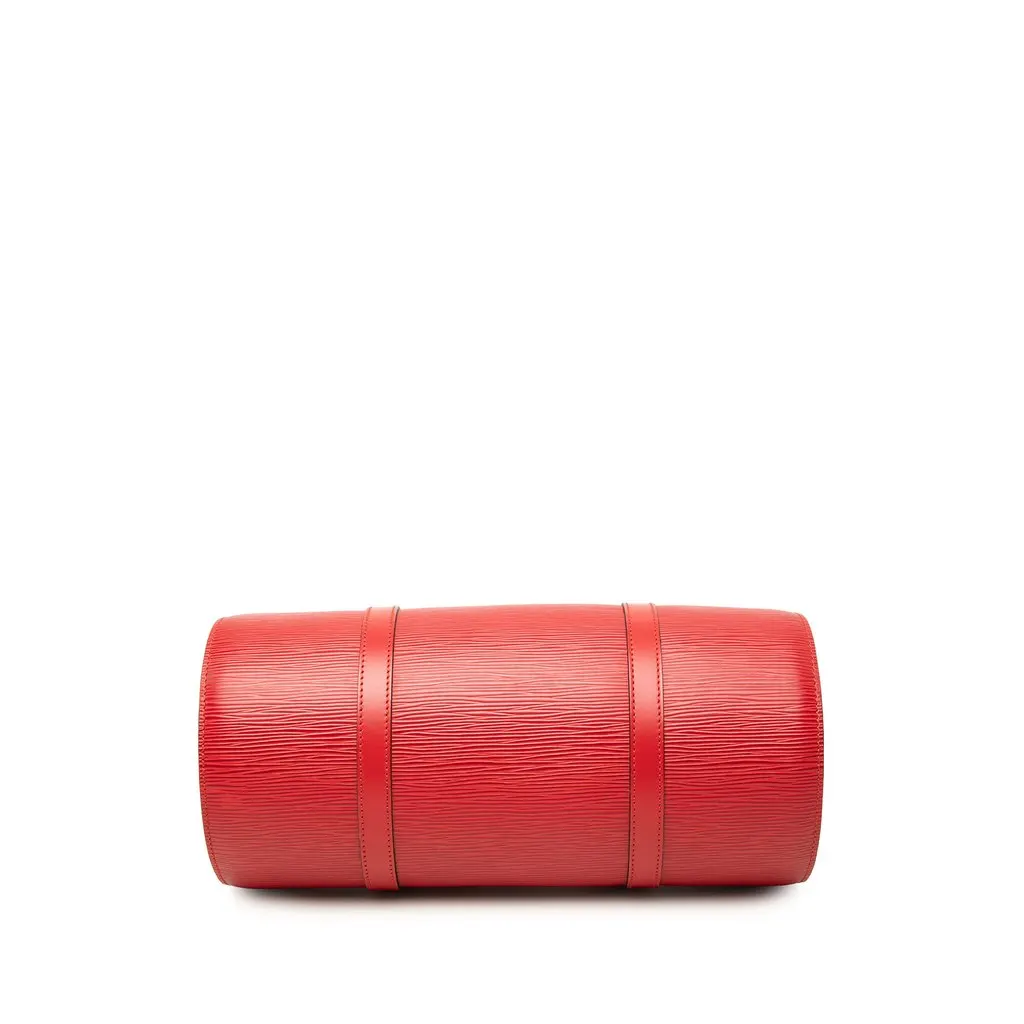 Louis Vuitton Epi Soufflot Red Leather Good - Inside View
