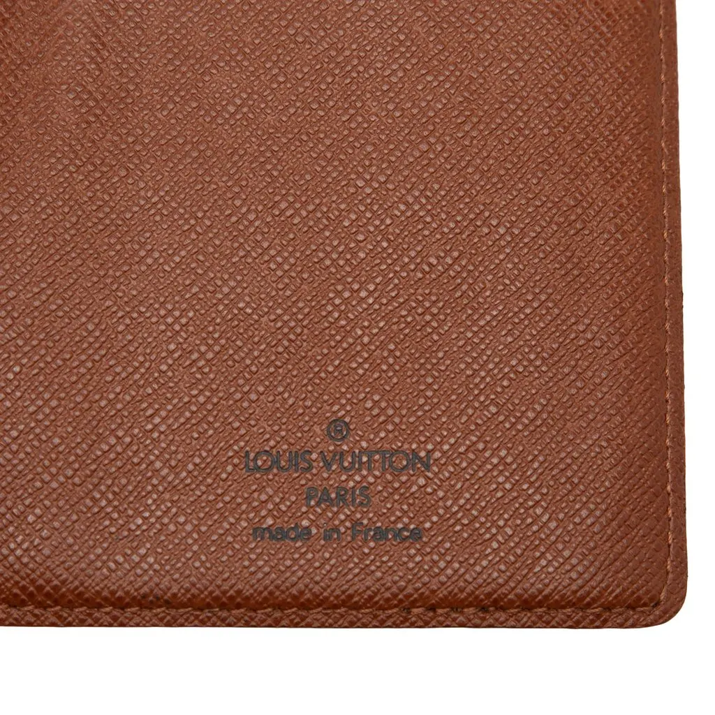 Louis Vuitton Monogram Brazza Wallet Brown Very good - Box View