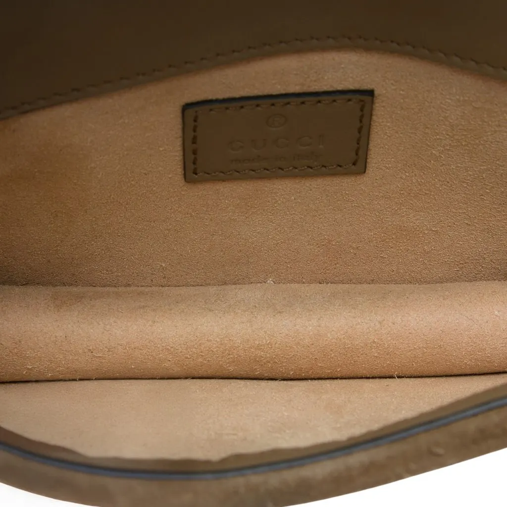 Gucci Mini GG Supreme Dionysus Crossbody Beige Very good - Model View