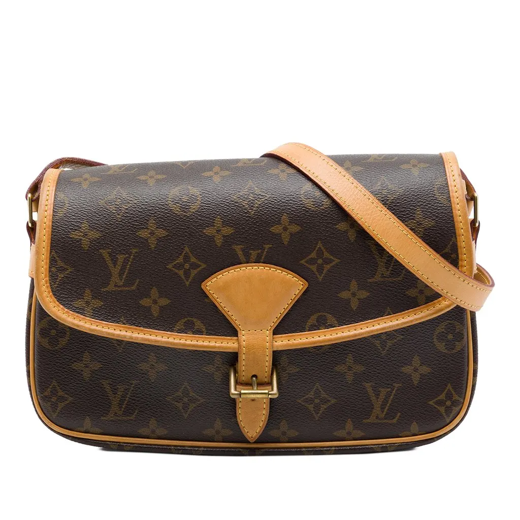 Louis Vuitton Monogram Sologne Brown Canvas Very good - Front View