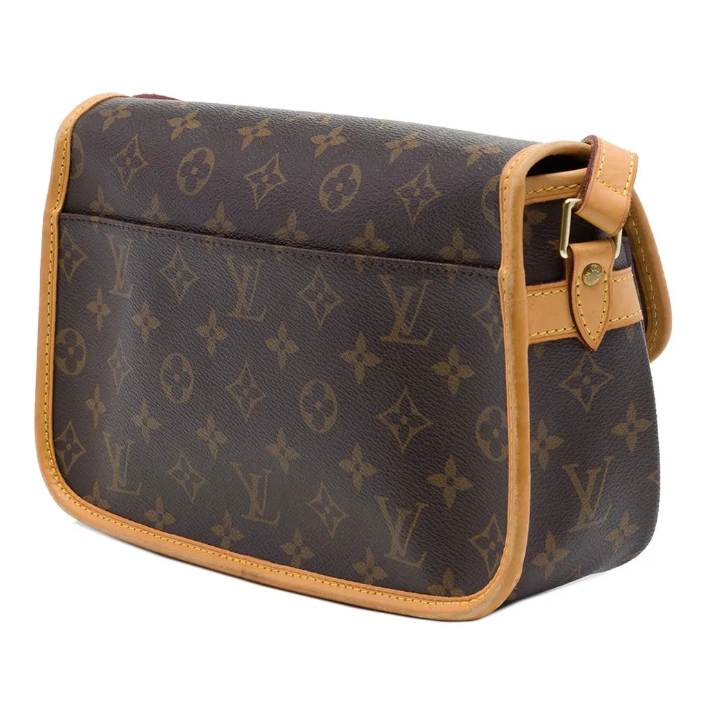 Louis Vuitton Monogram Sologne Brown Canvas Very good - Back View