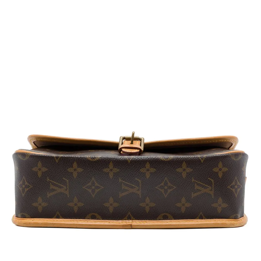 Louis Vuitton Monogram Sologne Brown Canvas Very good - Inside View