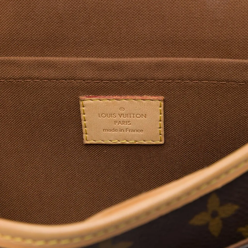 Louis Vuitton Monogram Sologne Brown Canvas Very good - Box View