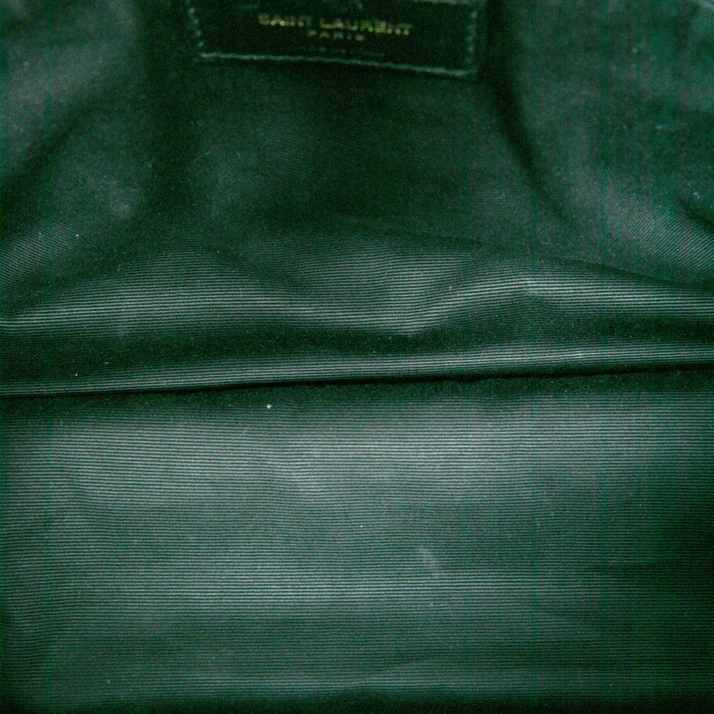 Saint Laurent Medium Crinkled Calfskin Niki Brown Leather Very good - Model View
