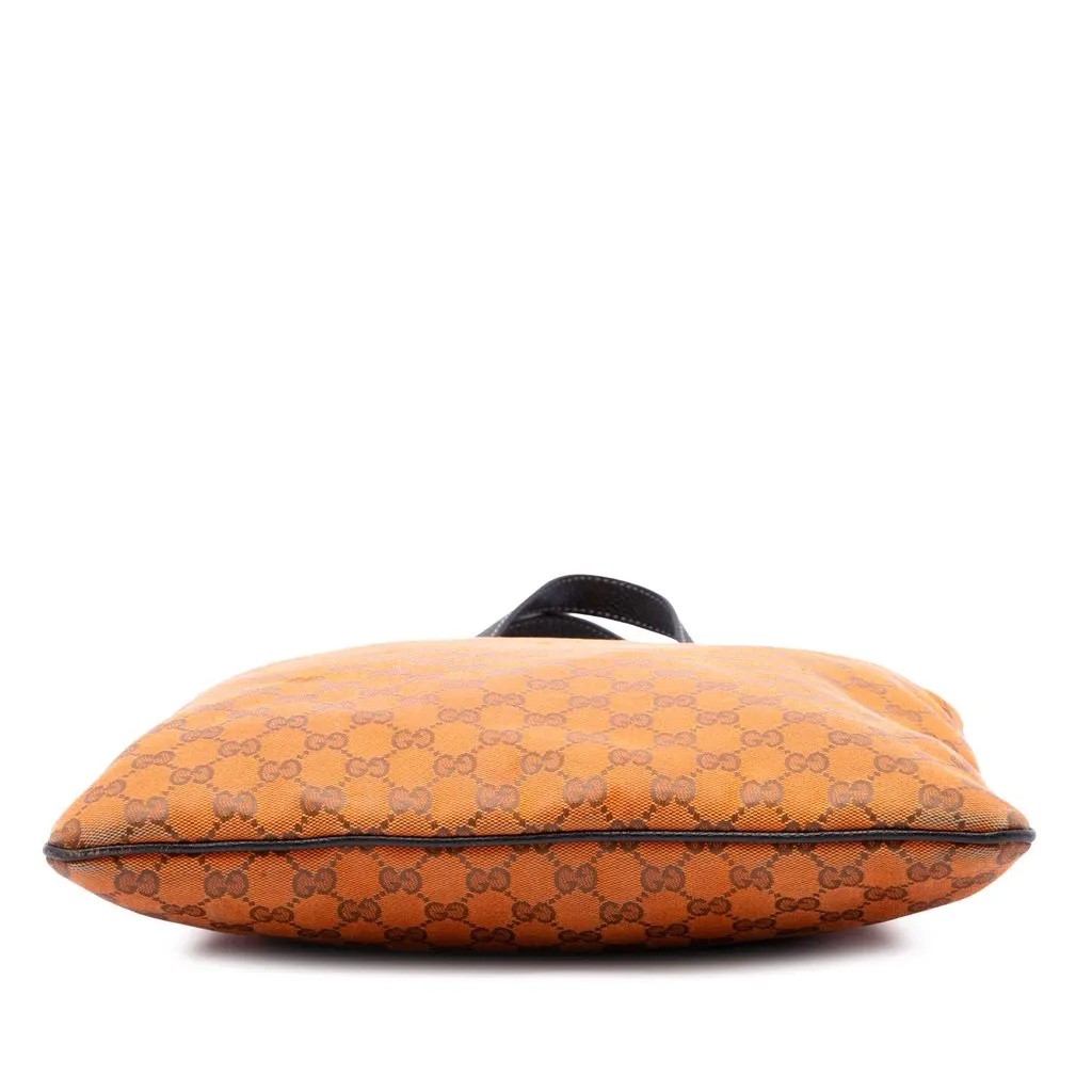 Gucci GG Canvas Tote Orange Very good - Inside View