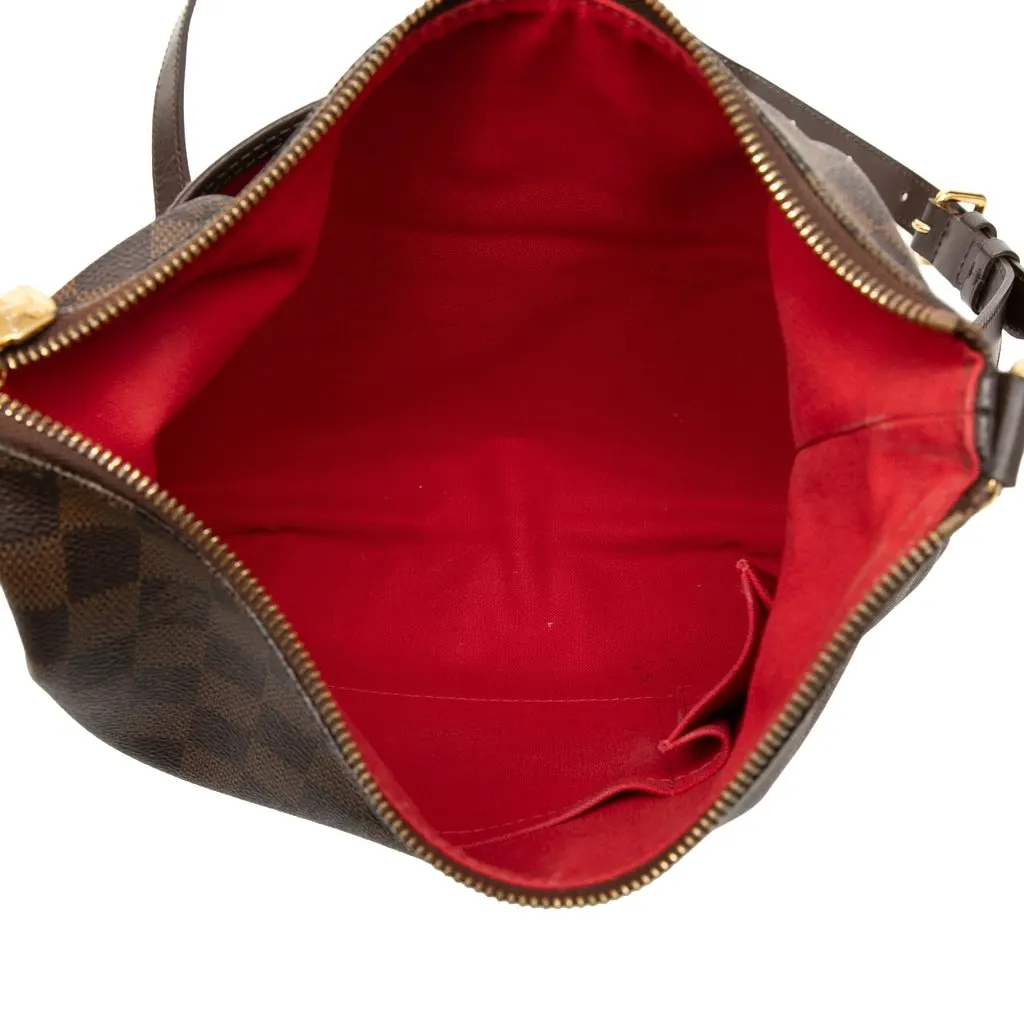 Louis Vuitton Damier Ebene Bloomsbury PM Brown Very good - Model View