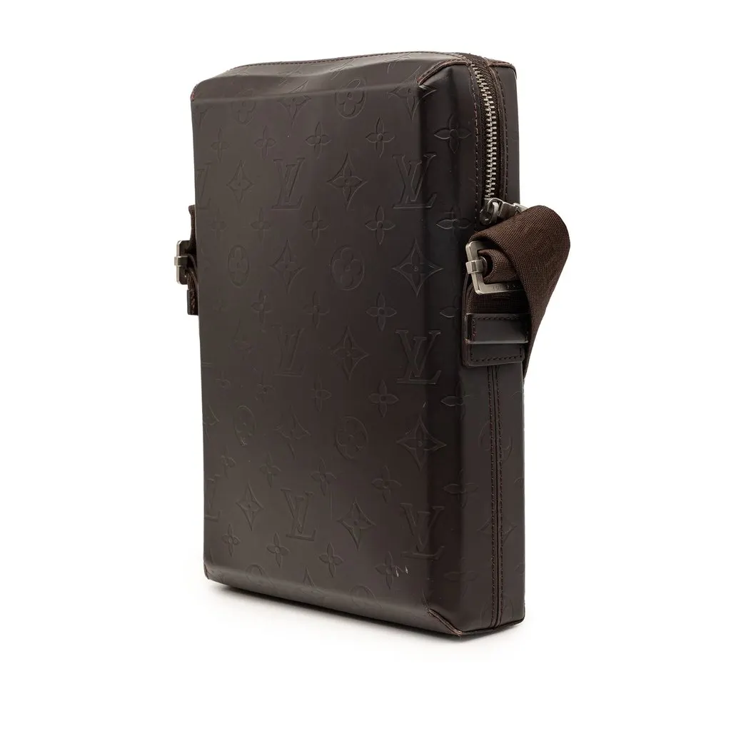 Louis Vuitton Monogram Glace Bobby Brown Leather Very good - Back View