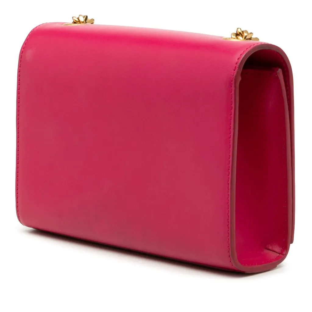 Saint Laurent Small Smooth Calfskin Monogram Kate Tassel Crossbody Pink Leather Very good - Back View