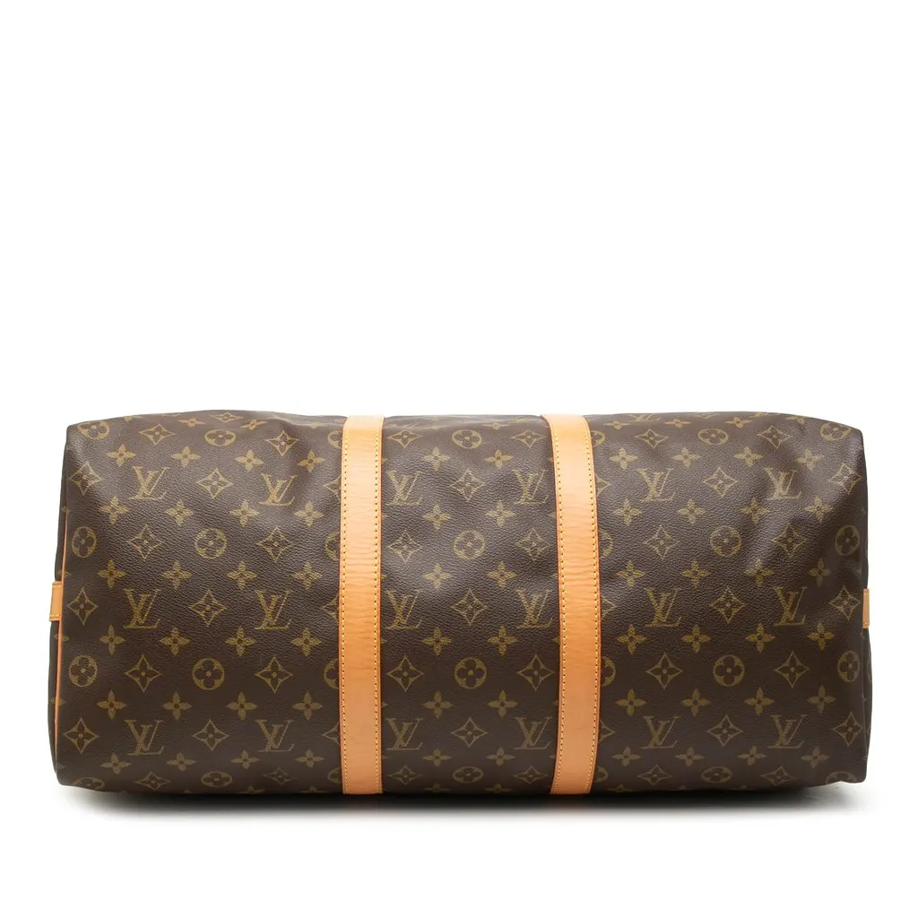 Louis Vuitton Monogram Keepall Bandouliere 50 Brown Very good - Inside View