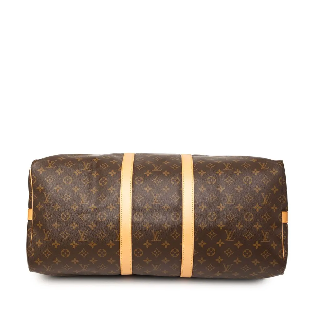 Louis Vuitton Monogram Keepall Bandouliere 50 Brown Very good - Inside View