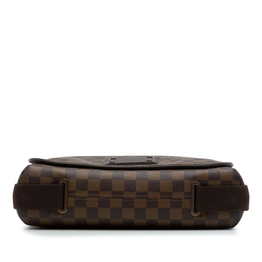 Louis Vuitton Damier Ebene Brooklyn MM Brown Very good - Inside View
