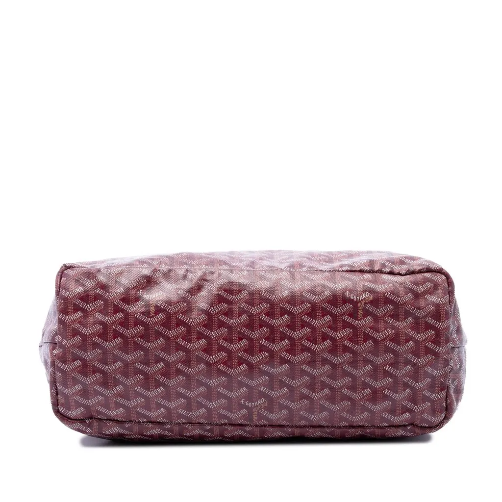 Goyard Goyardine Saint Louis PM Red Canvas Good - Inside View