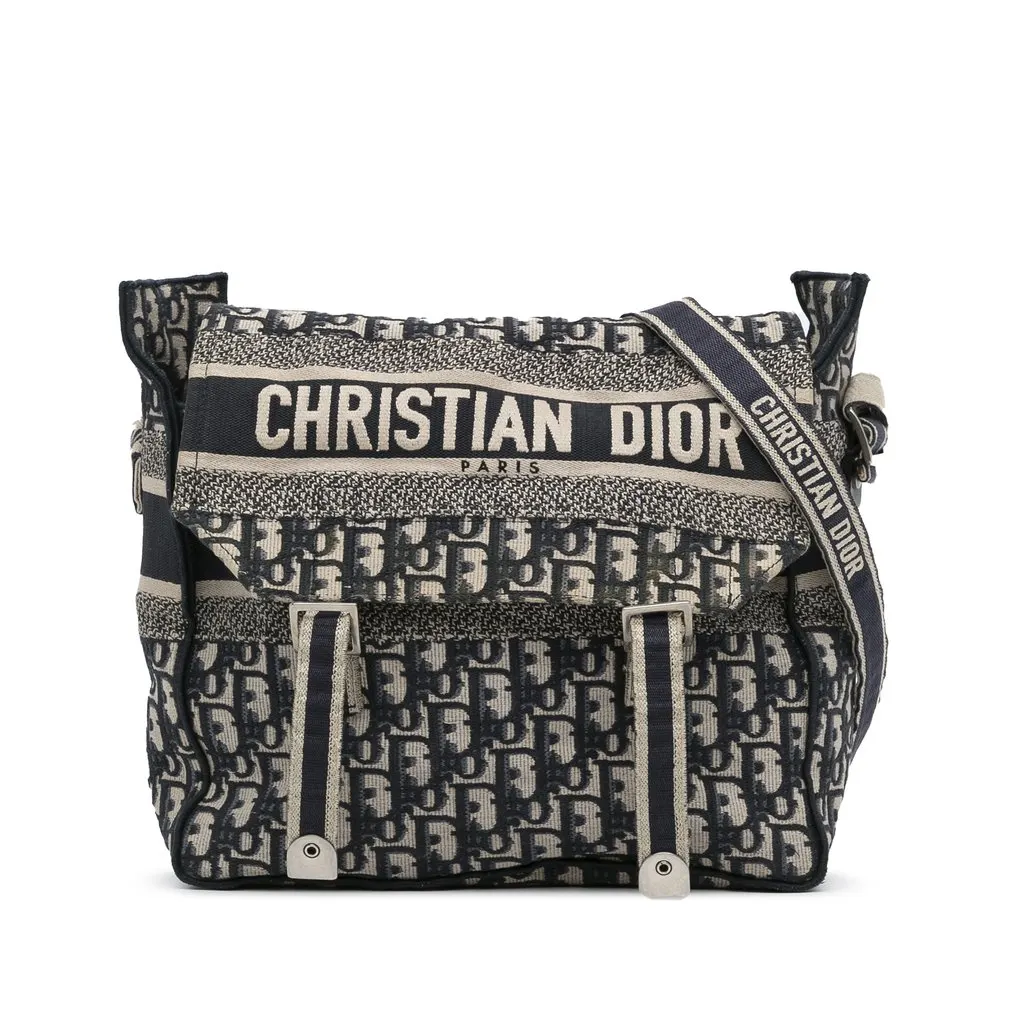 Dior Oblique Diorcamp Blue Very good - Front View