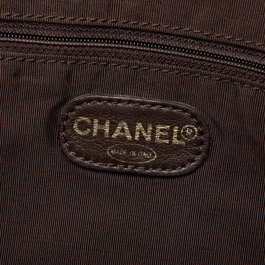 Chanel CC Denim Tote Blue Very good - Box View