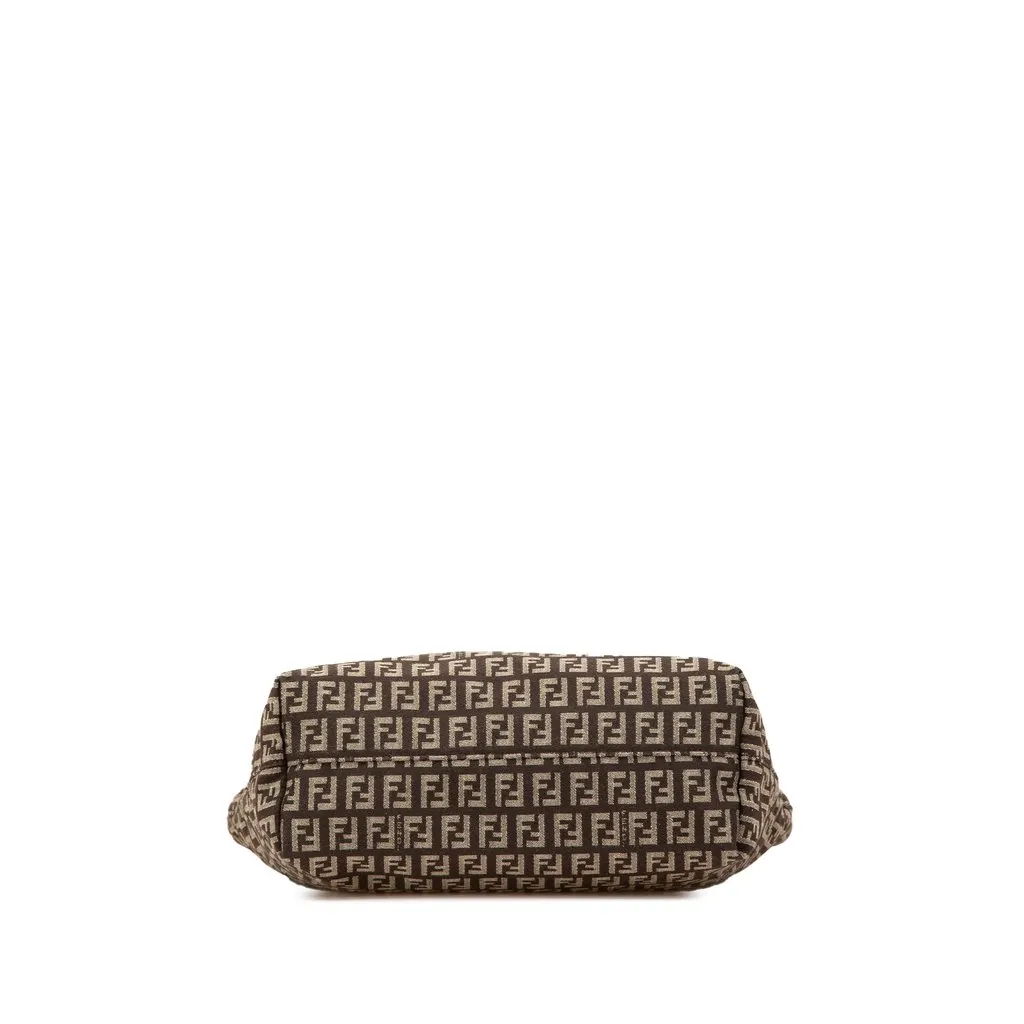 Fendi Zucchino Canvas Tote Brown Very good - Inside View
