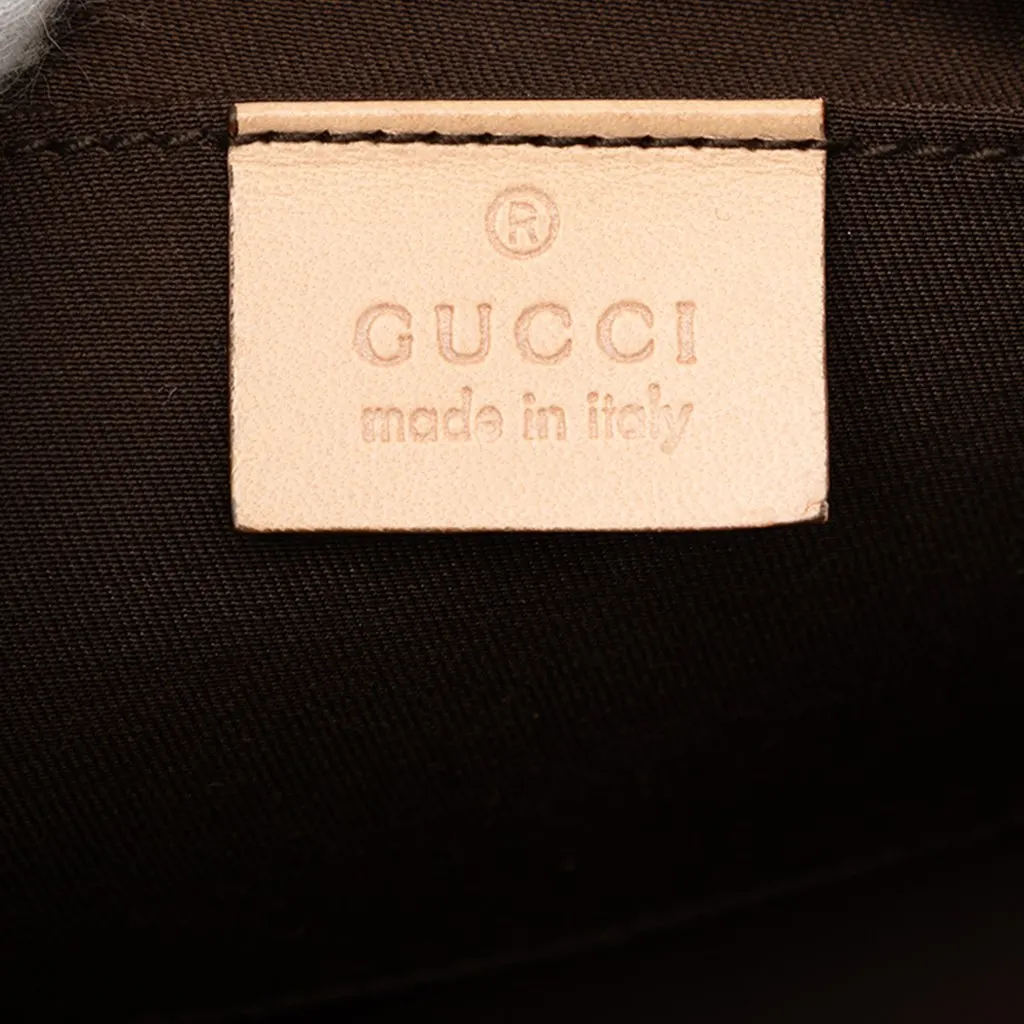 Gucci GG Canvas Abbey D Ring Pochette Brown Very good - Box View