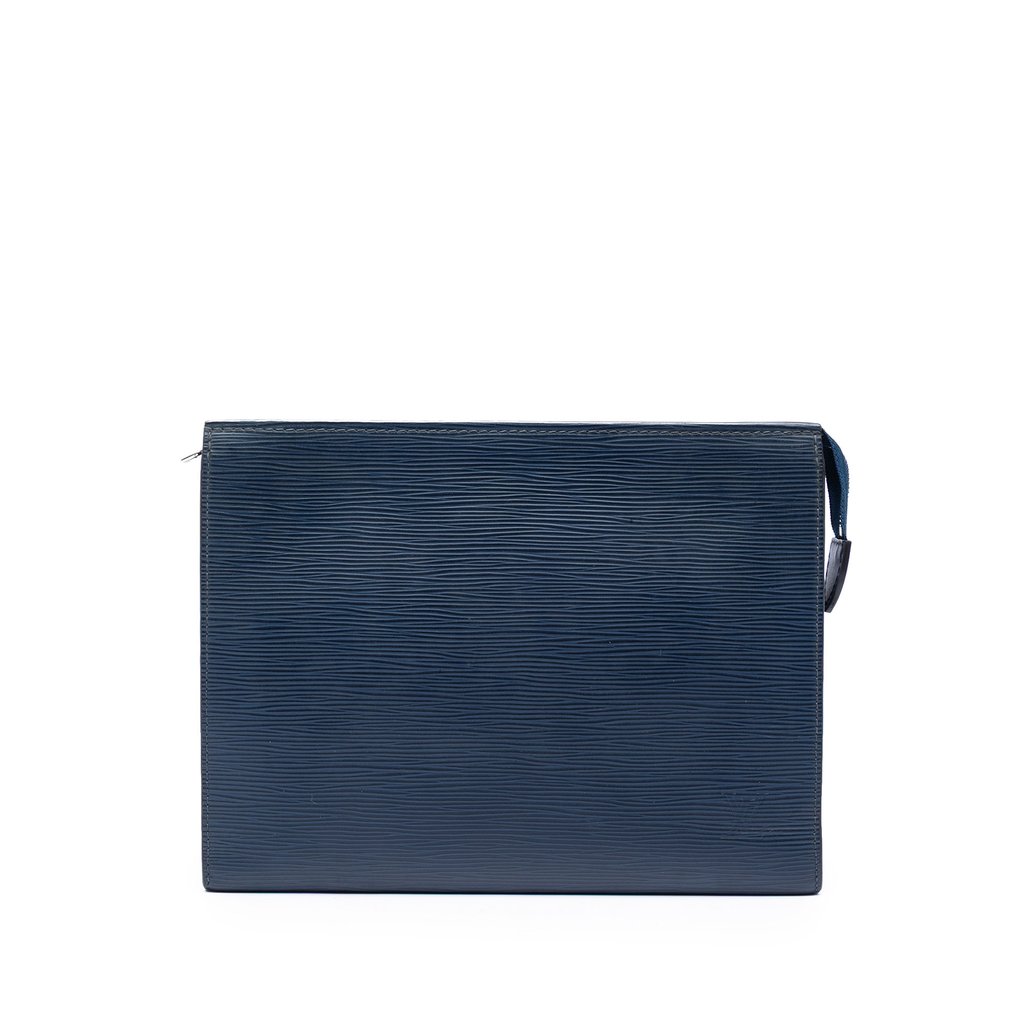 Louis Vuitton Epi Toiletry Pouch 26 Blue Medium Leather