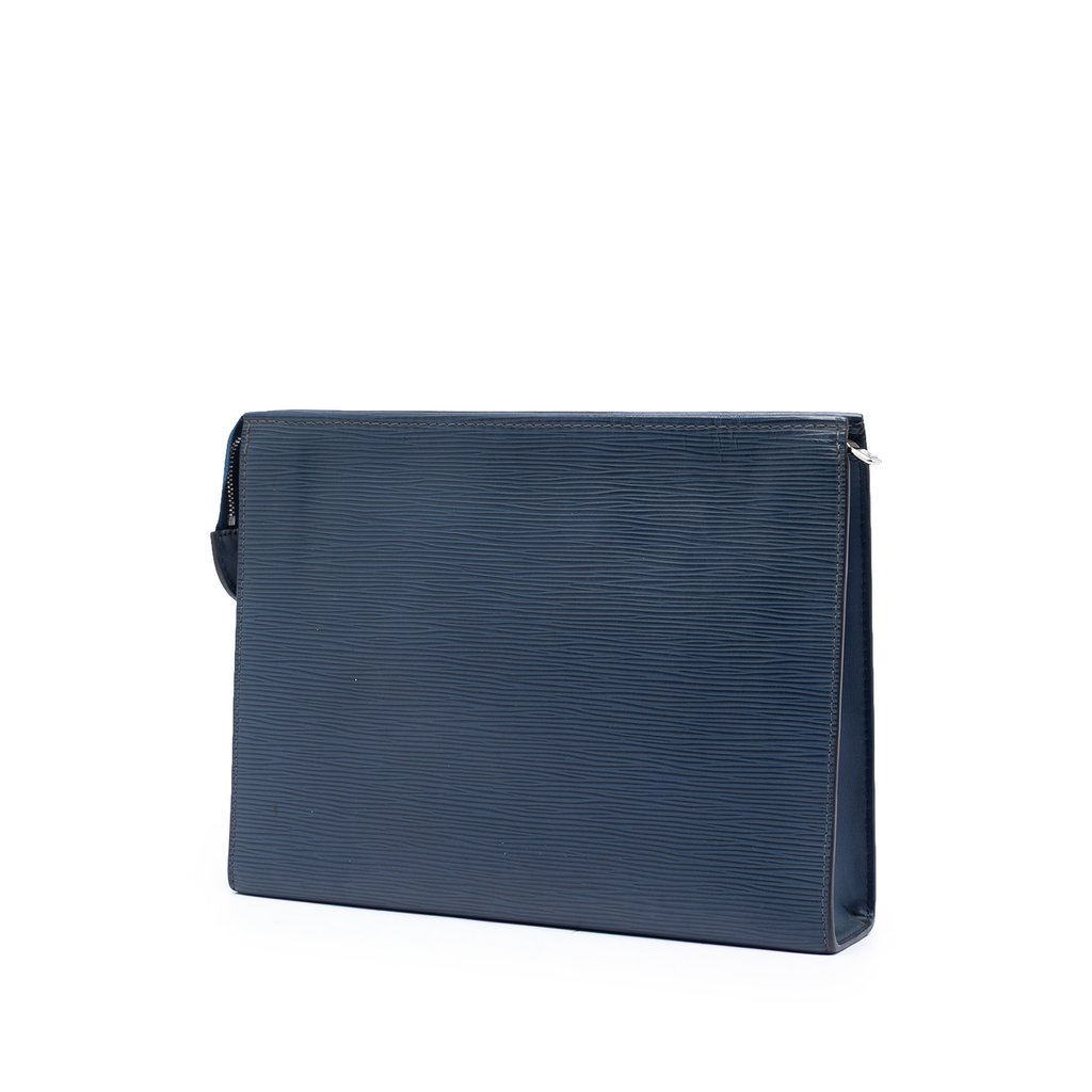 Louis Vuitton Epi Toiletry Pouch 26 Blue Medium Leather