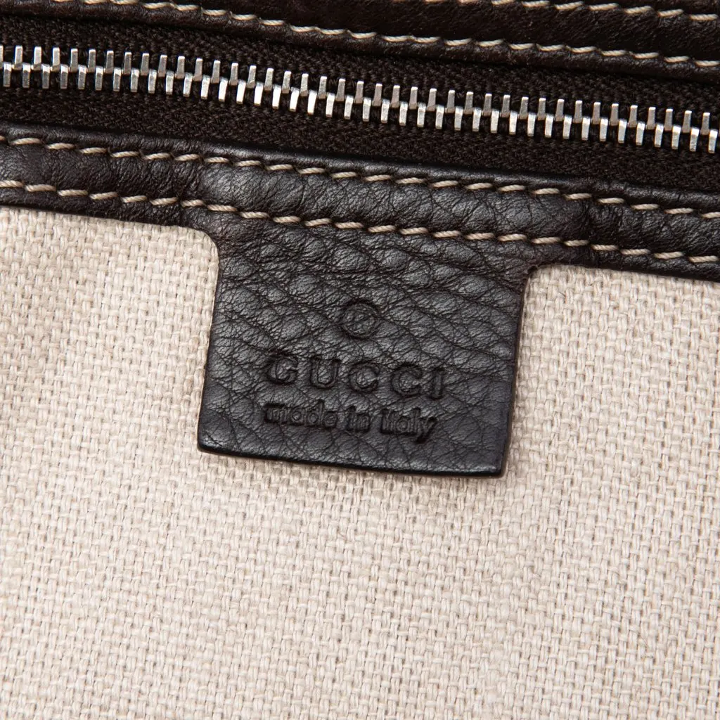 Gucci GG Canvas Icon Bit Satchel Beige Very good - Box View