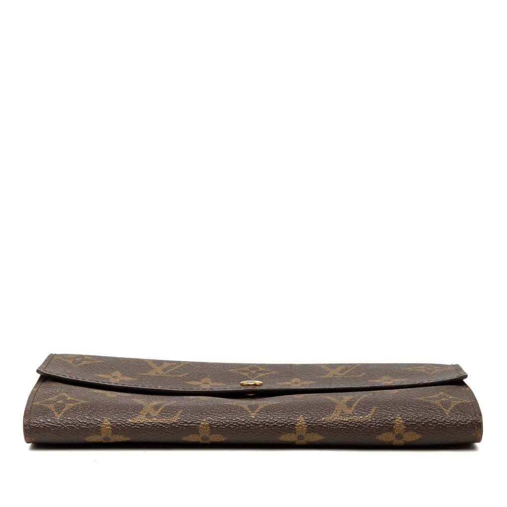 Louis Vuitton Monogram Sarah Long Wallet Brown Very good - Inside View