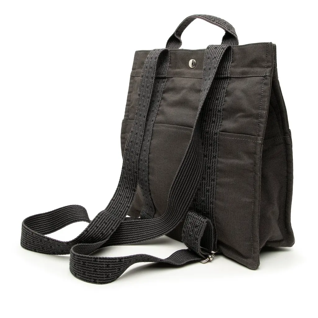 Hermès Canvas Herline Backpack MM MultiColor Very good - Back View