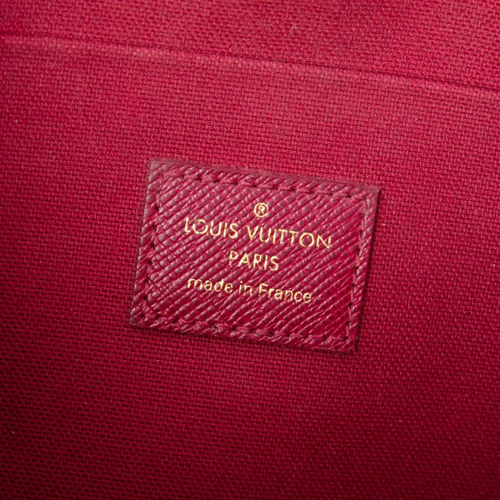 Louis Vuitton Monogram Pochette Felicie Brown Canvas Good - Box View
