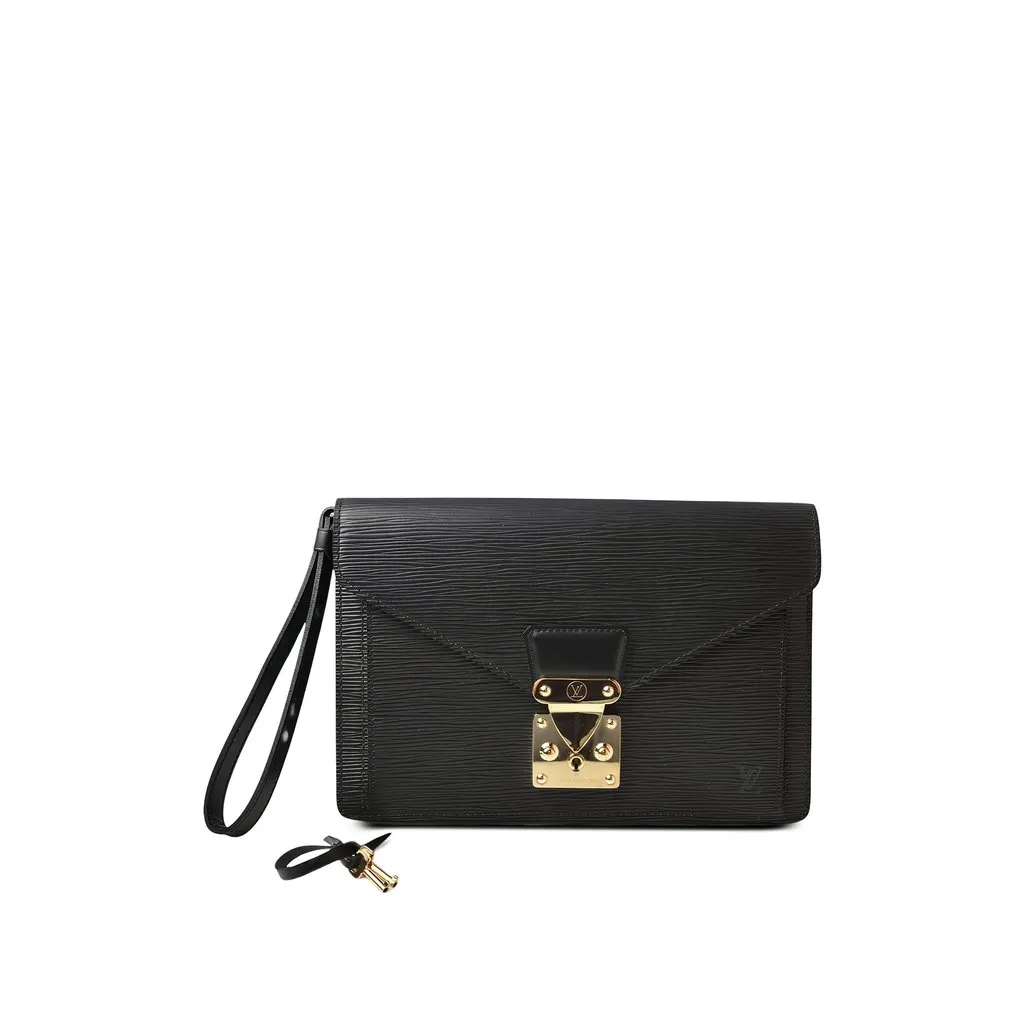 Louis Vuitton Epi Pochette Sellier Dragonne