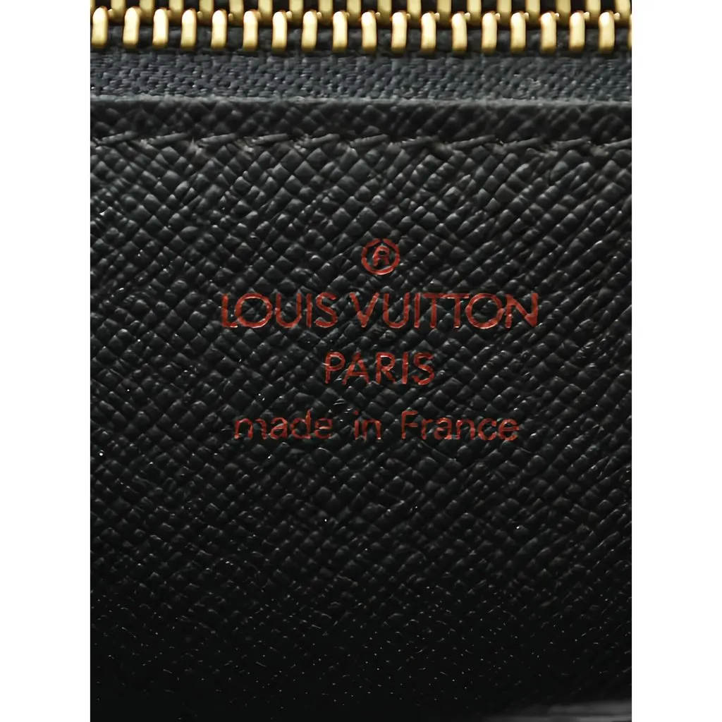 Louis Vuitton Epi Pochette Sellier Dragonne Black Leather Very good - Box View