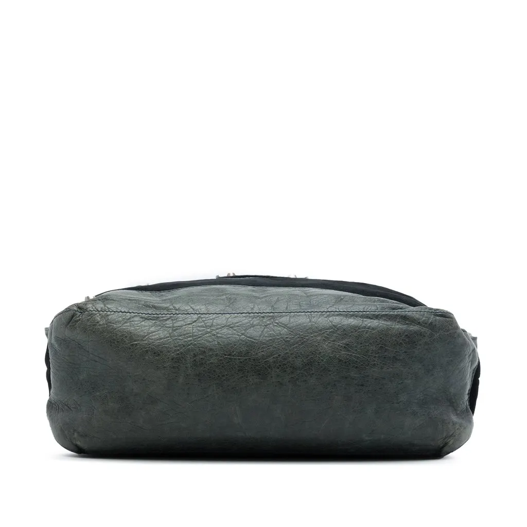 Balenciaga Bicolor Suede The Mens Day Crossbody Black Leather Very good - Inside View