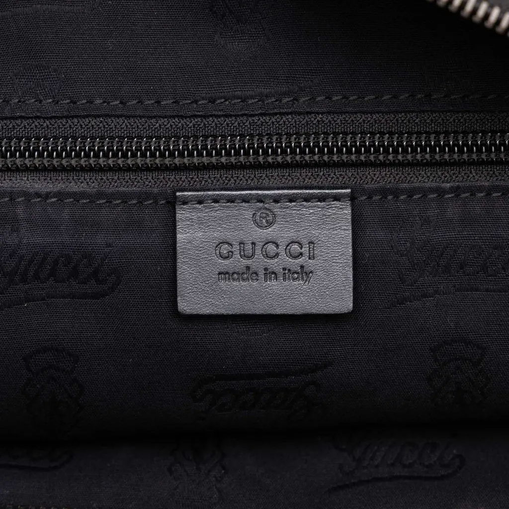 Gucci Large GG Imprime Tote Black Canvas Good - Box View