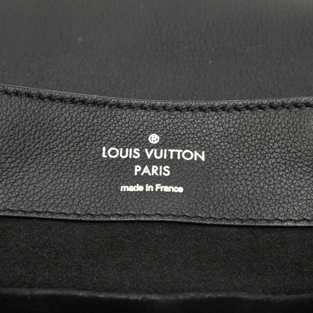 Louis Vuitton Taurillon Lockme Backpack Black Leather Very good - Box View