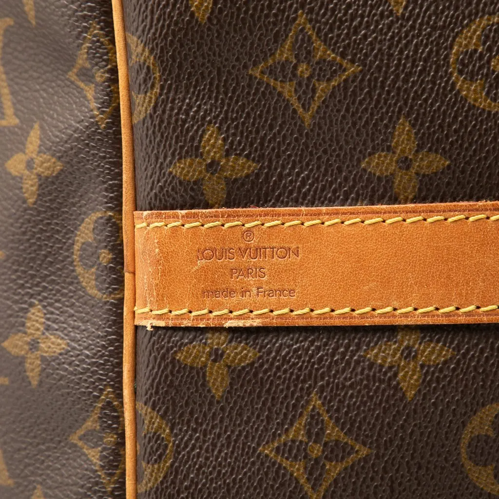 Louis Vuitton Monogram Keepall Bandouliere 55 Brown Very good - Box View