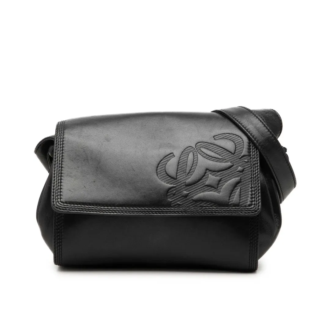 Loewe Lesther Anagram Flap Crossbody
