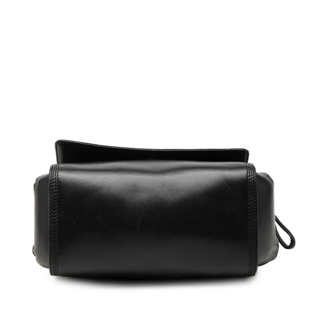 Loewe Leather Anagram Flap Crossbody Black Leather Very good - Inside View
