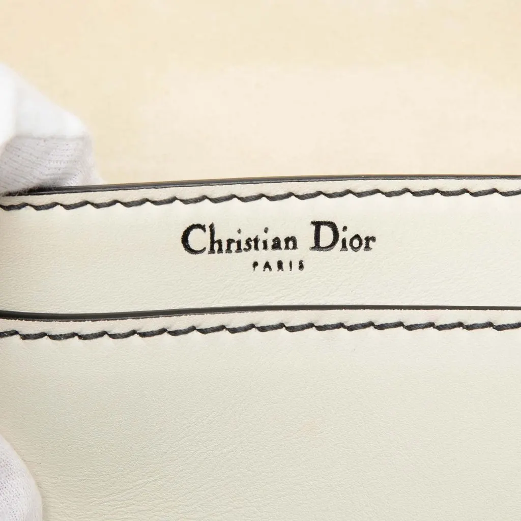 Dior Medium Calfskin JAdior Chain Flap White Leather Very good - Box View