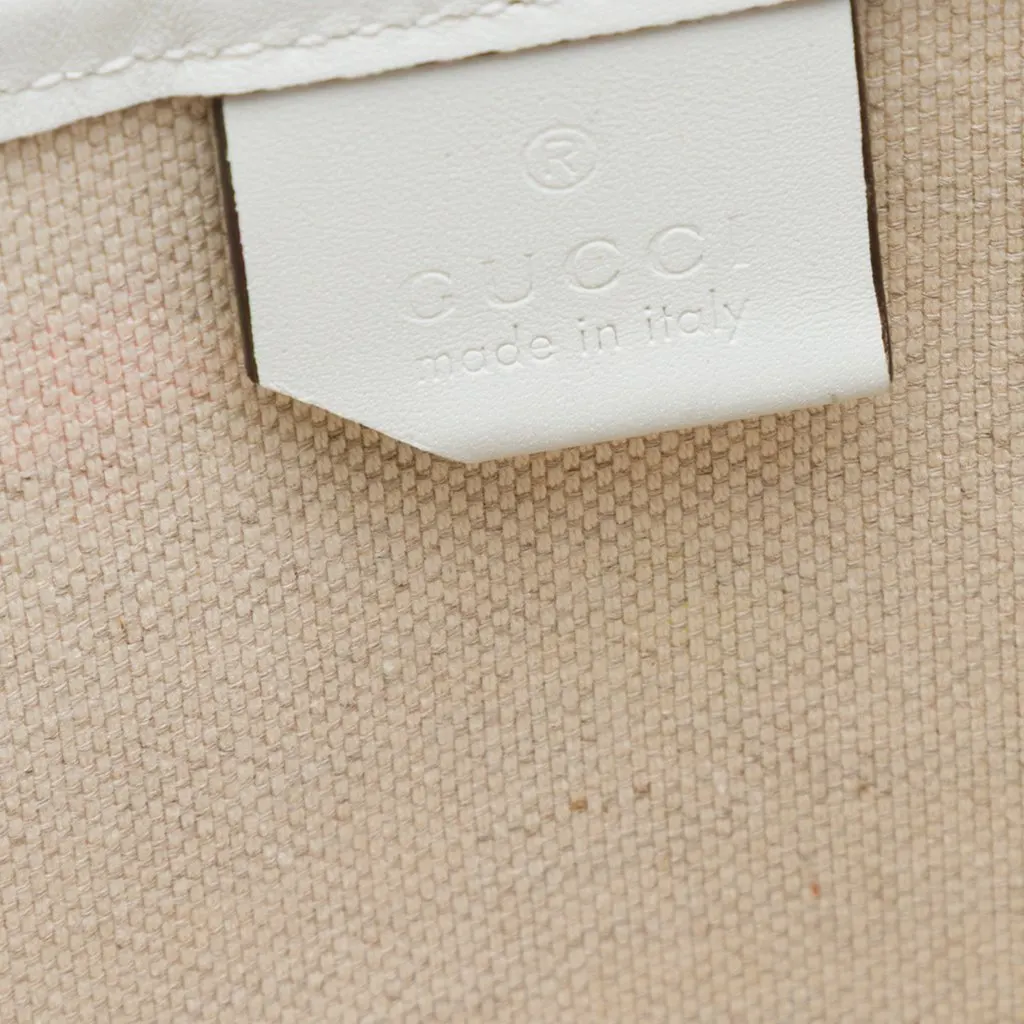 Gucci GG Supreme Stars Tote White Very good - Box View