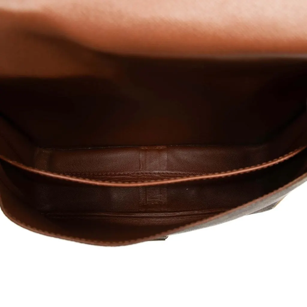 Louis Vuitton Monogram Cartouchiere GM Brown Good - Model View
