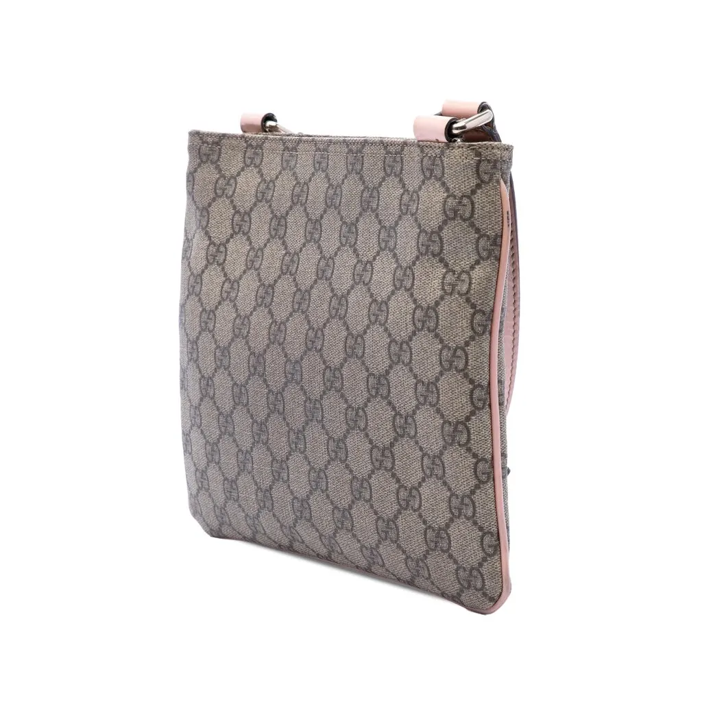 Gucci GG Supreme Crossbody Beige Very good - Back View