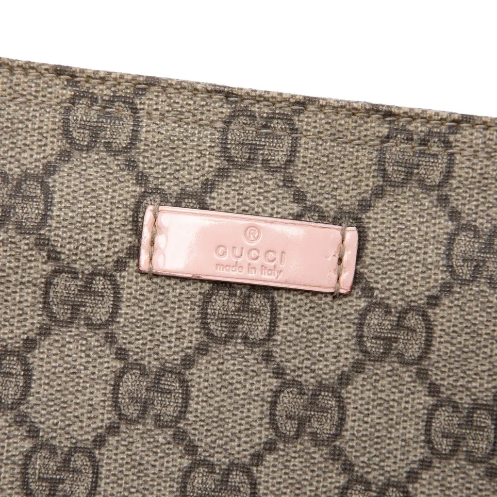 Gucci GG Supreme Crossbody Beige Very good - Box View