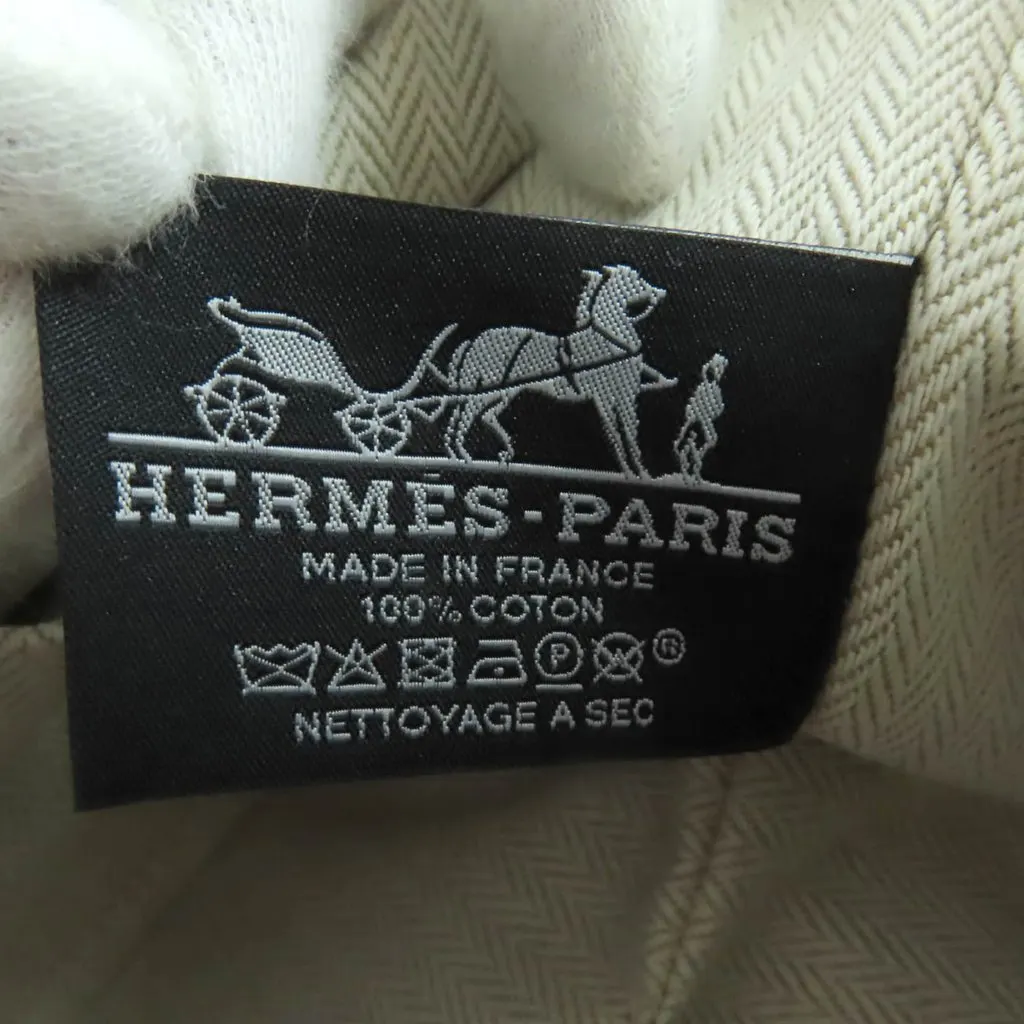 Hermès Small Toile Bride A Brac Case Orange Very good - Box View